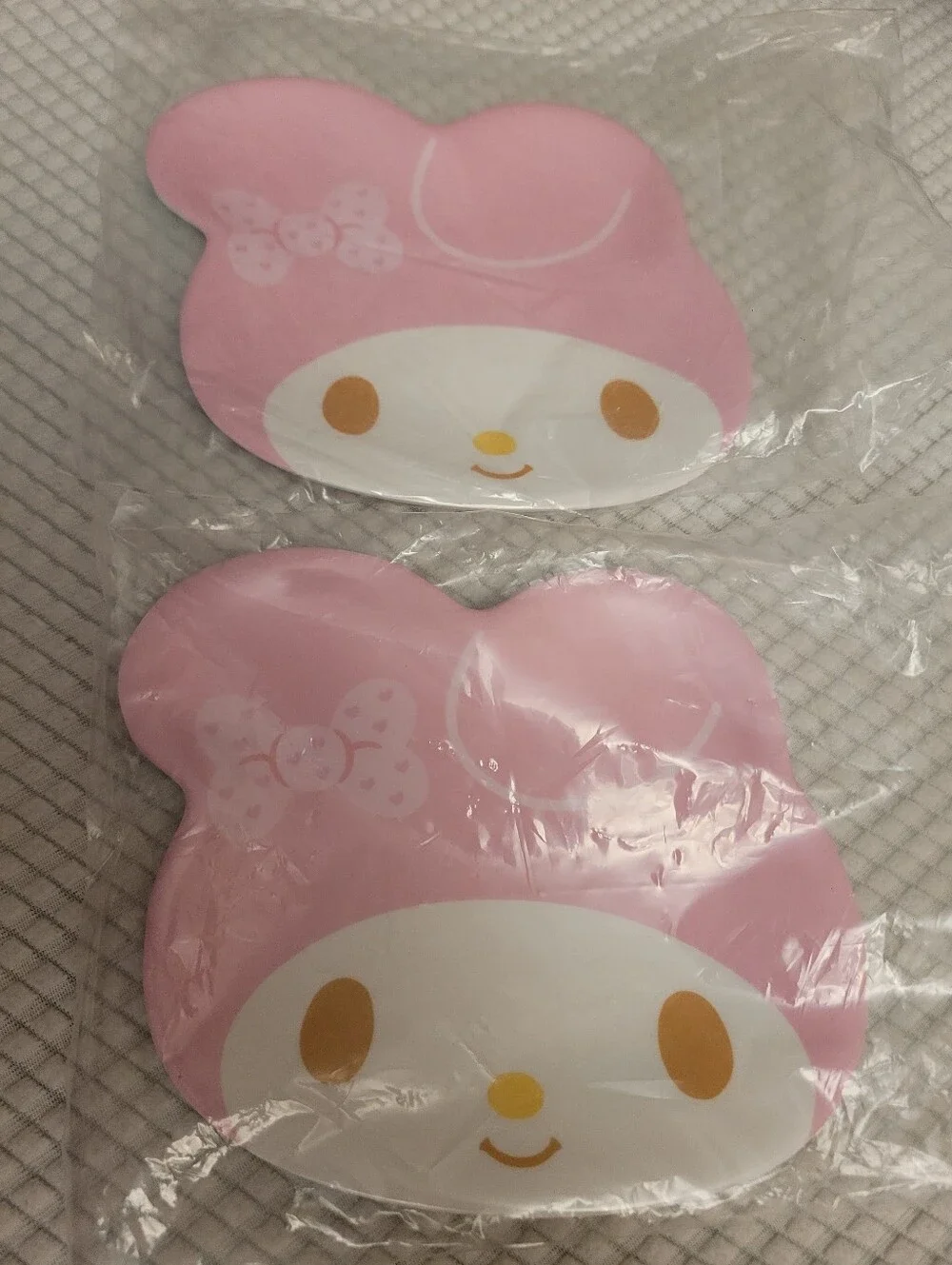 Pink My Melody Character Plates (Set of 2)